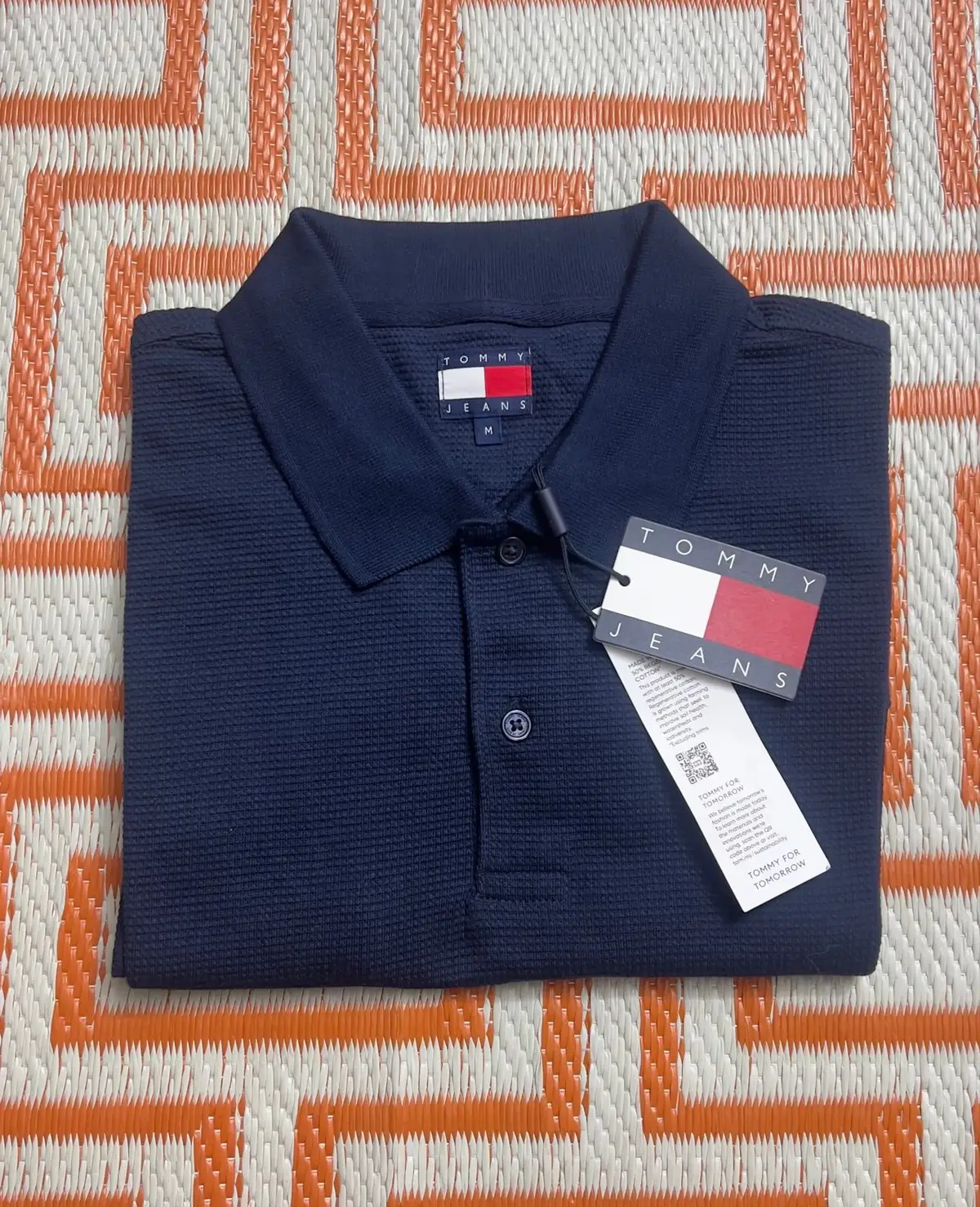 Tommy Hilfiger Navy Blue Polo Shirt