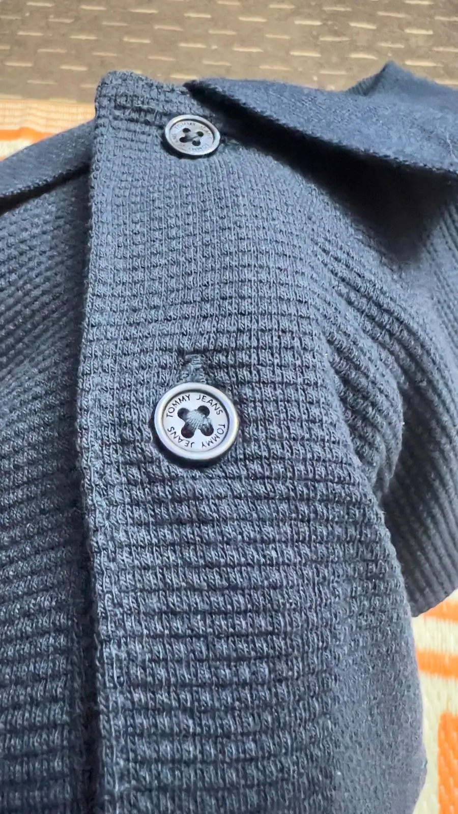 Tommy Hilfiger Navy Blue Polo Shirt