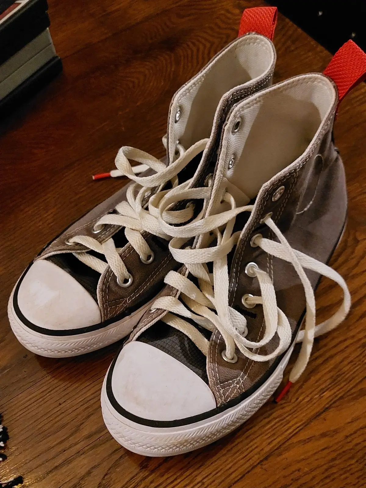 Converse Chuck Taylor All Star High Top Sneakers Grey Size 5