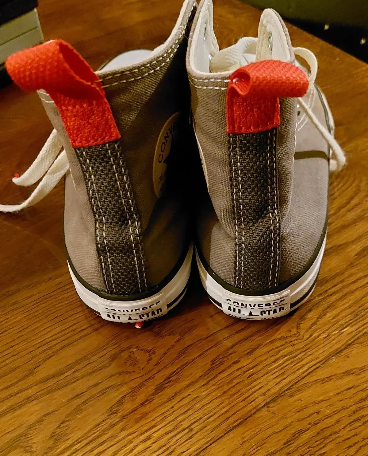 Converse Chuck Taylor All Star High Top Sneakers Grey Size 5