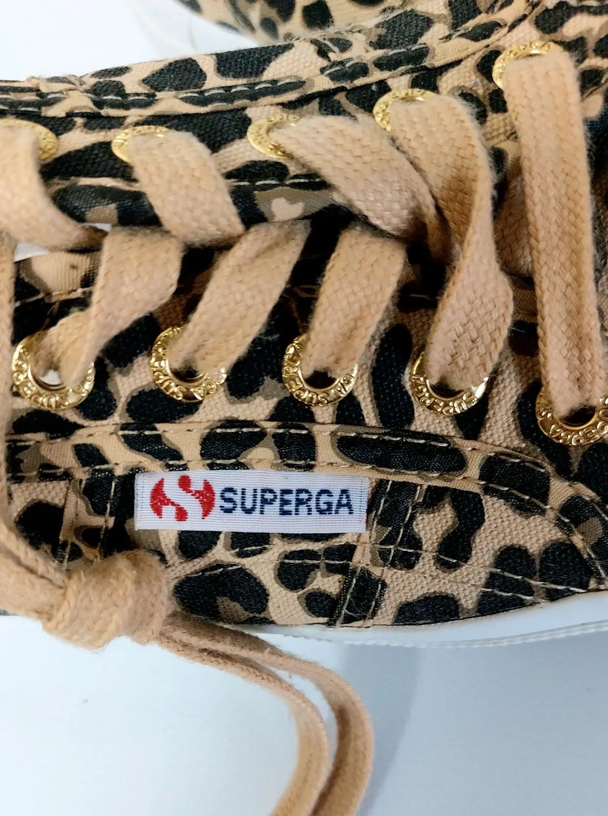 Superga Leopard Print Sneakers