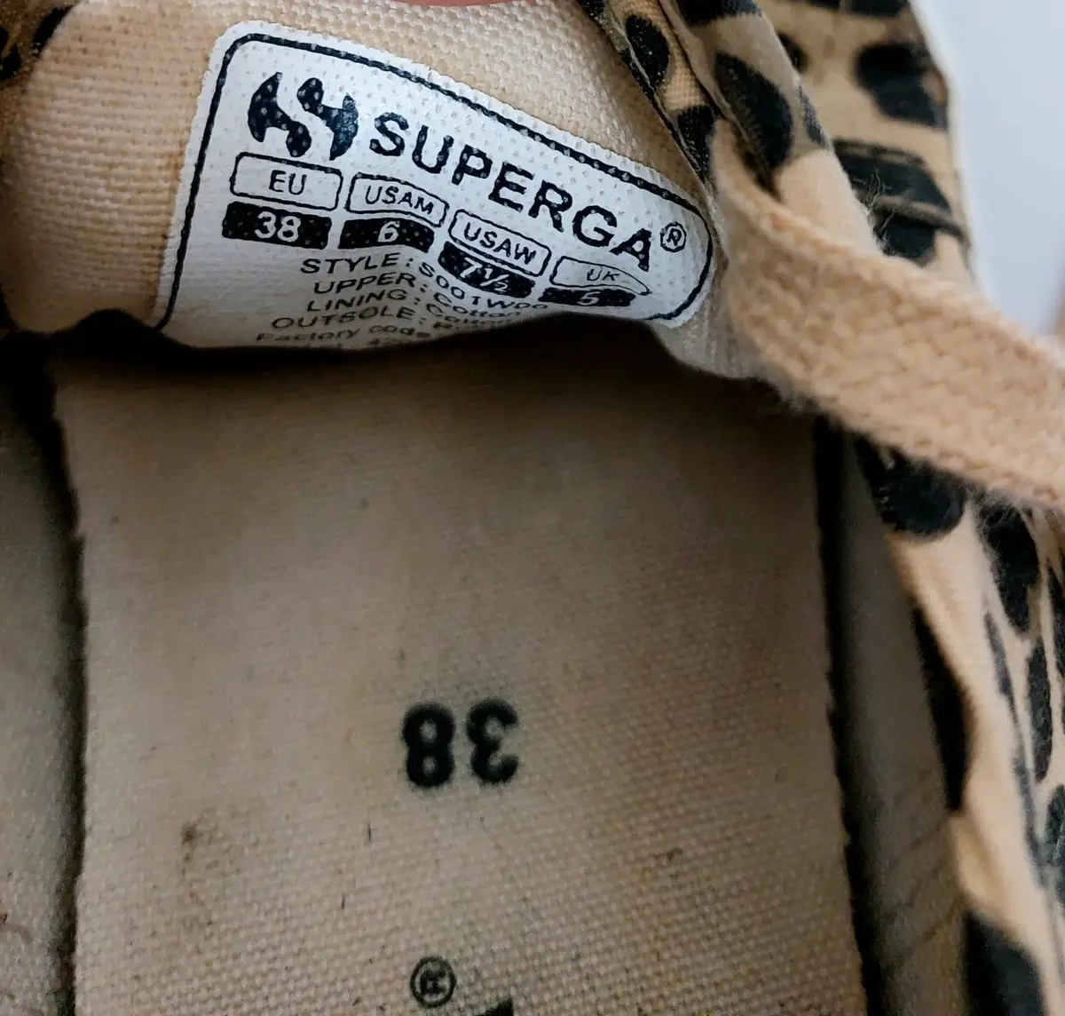 Superga Leopard Print Sneakers