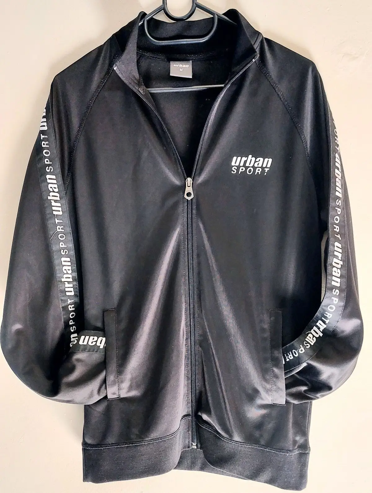 Urban Decay Urban Sport Black Zip-Up Track Jacket