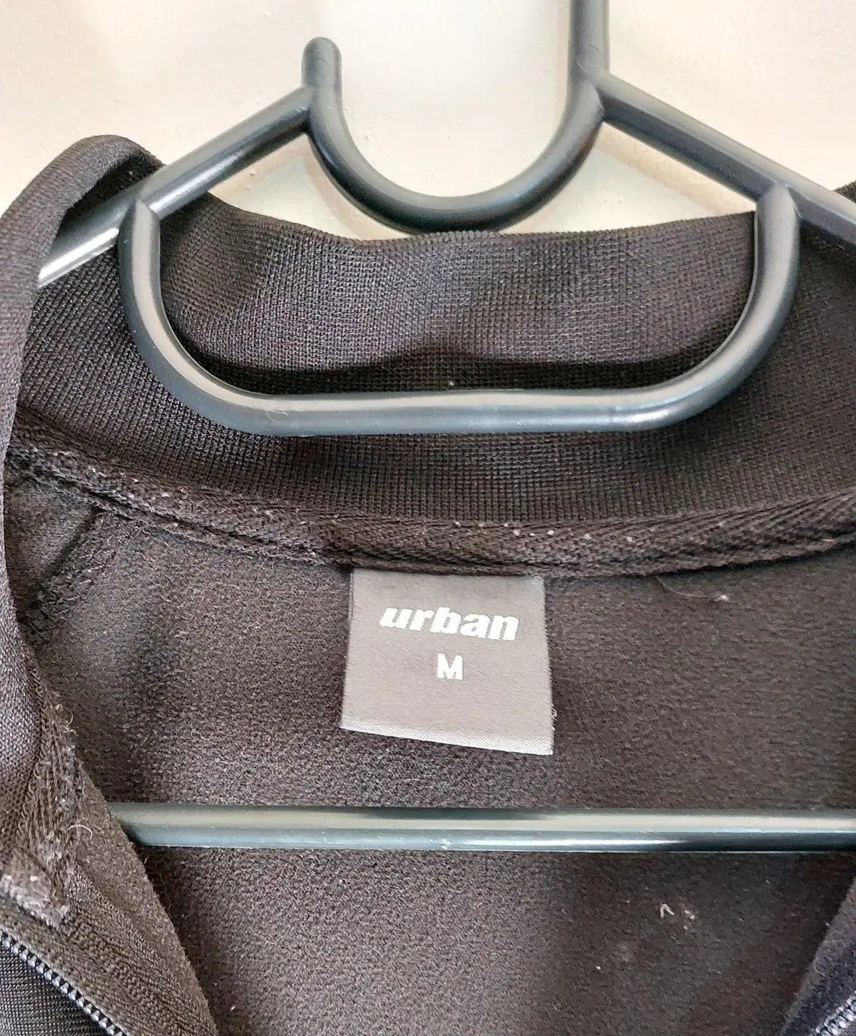 Urban Sport Black Zip-Up Track Jacket