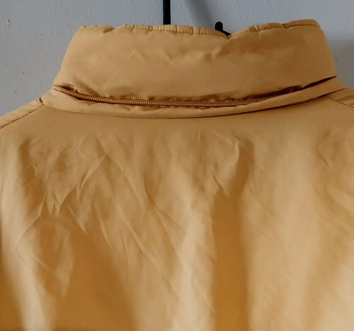 Legit Yellow Zip-Up Puffer Jacket Size 16