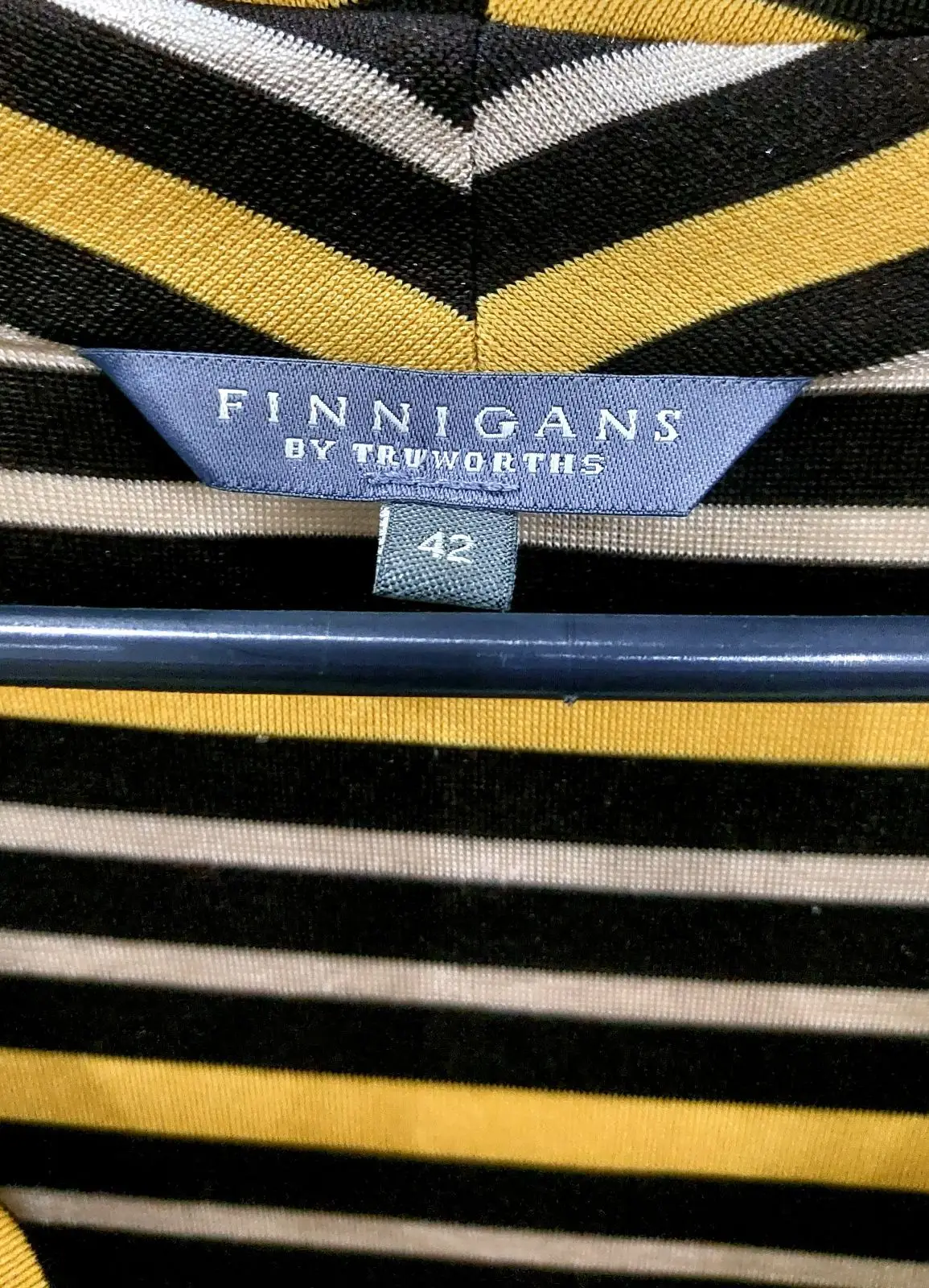 Truworths Striped V-Neck Top
