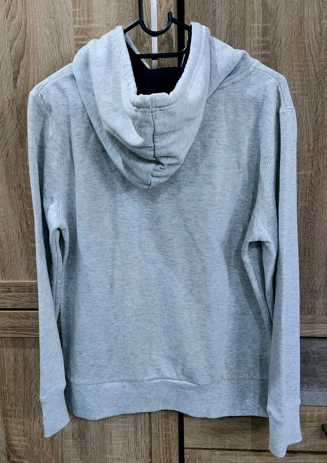 Grey The Weekend Heart Embroidered Hoodie