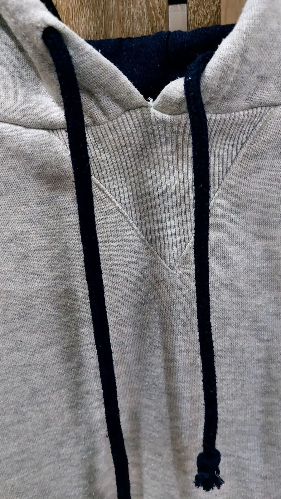 Grey The Weekend Heart Embroidered Hoodie