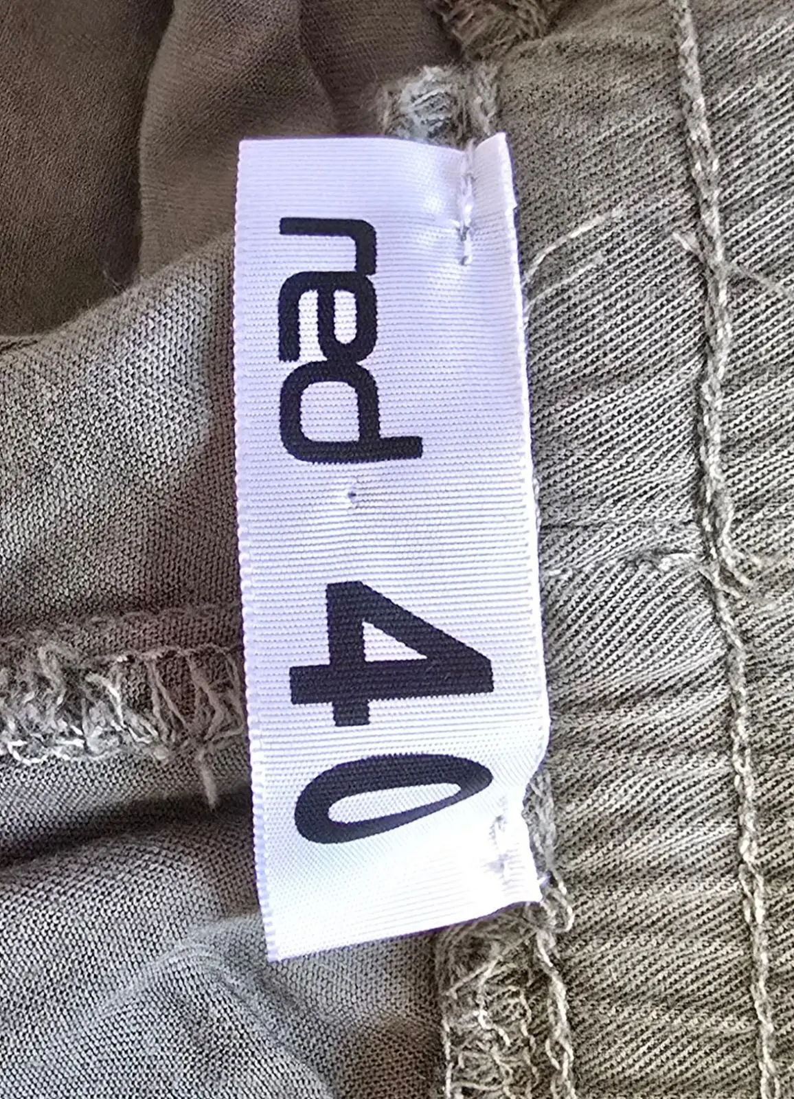 Generic Olive Green Cargo Joggers Size 40