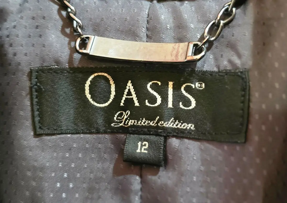 Oasis Black Jacket with Collar Detail