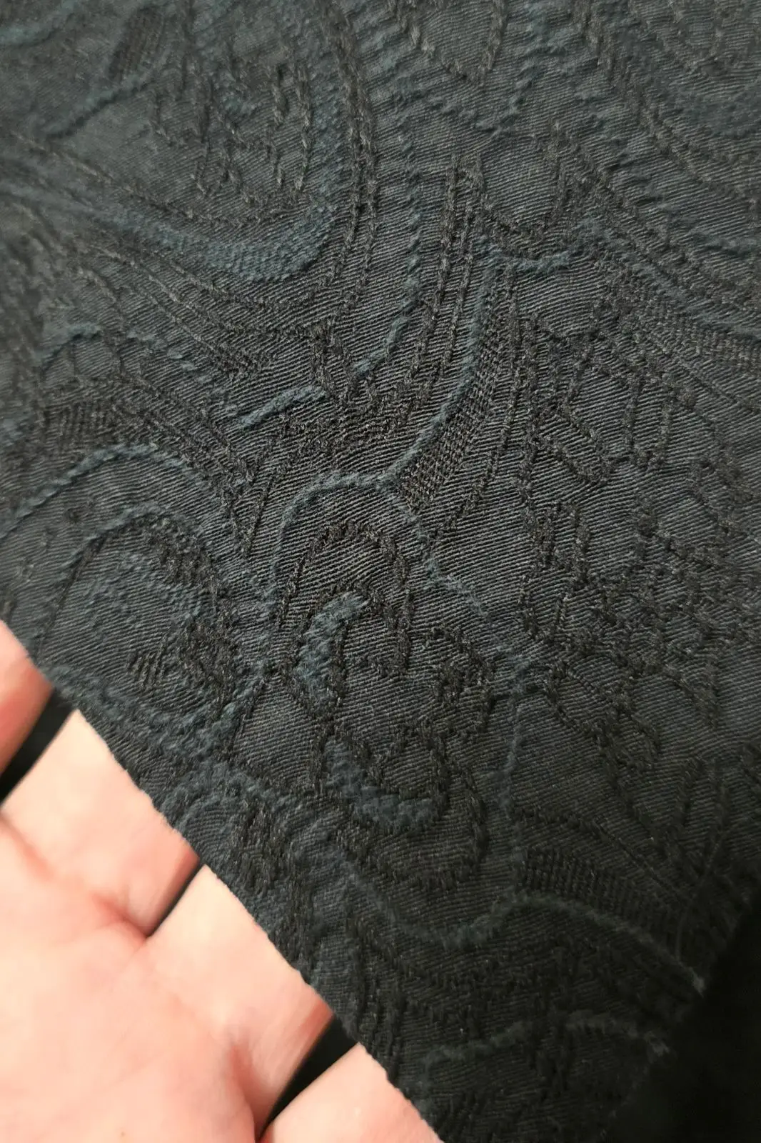 Woolworths Black Patterned Crop Jacket