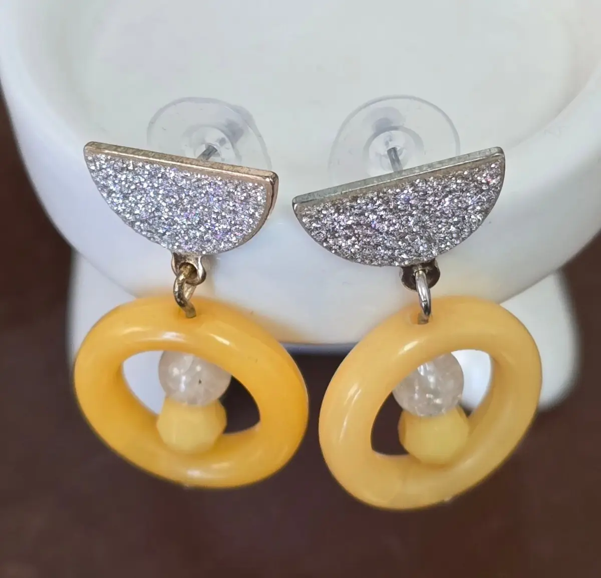 Lovisa Yellow Ring Drop Earrings