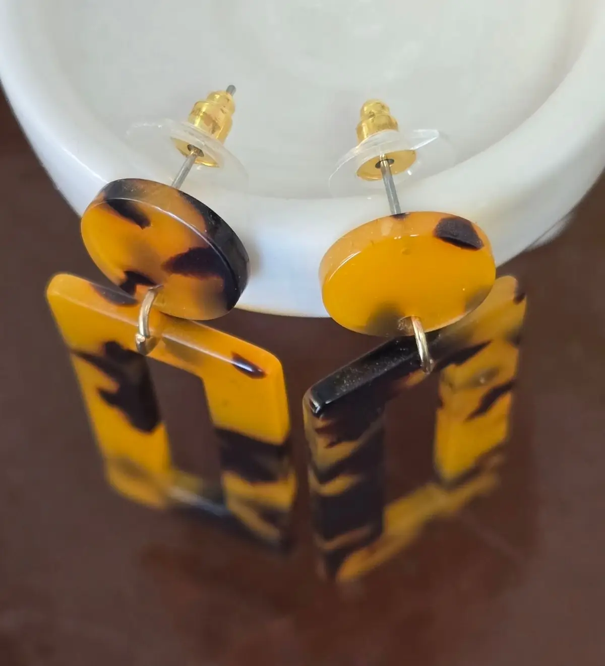 Lovisa Tortoiseshell Drop Earrings