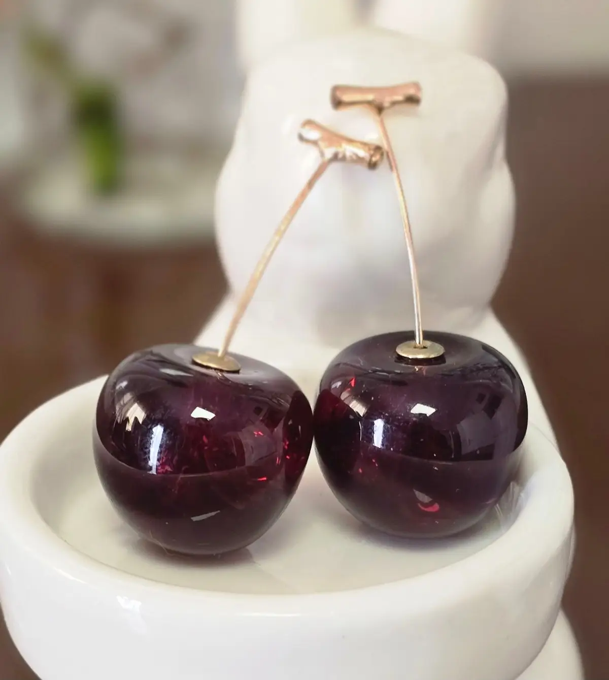 Shein Cherry Earrings
