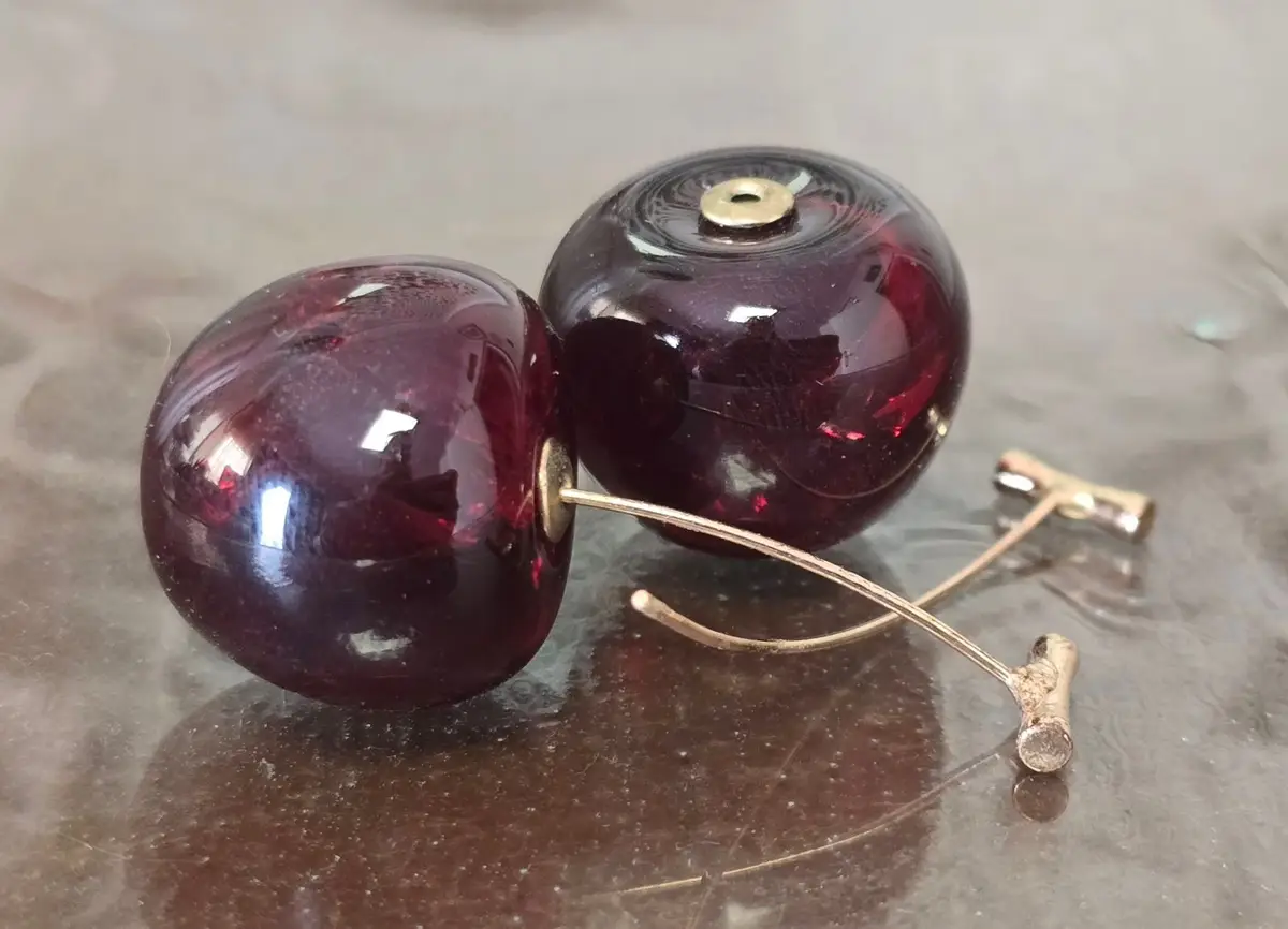 Shein Cherry Earrings