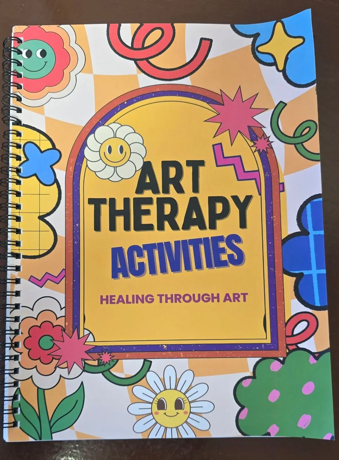 Art Therapy Activities Healing Through Art Spiral Book