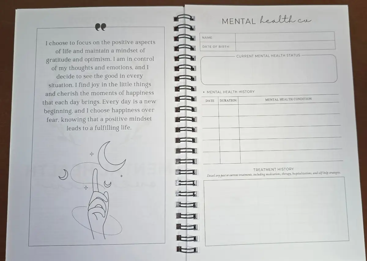 Mental Health Workbook 6 Books in 1