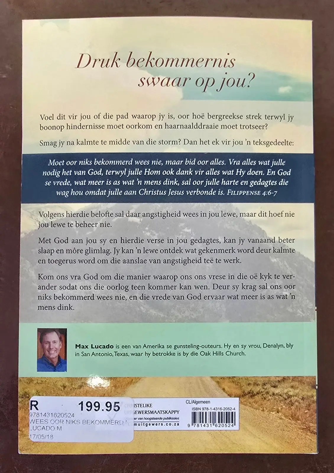 Wees oor niks bekommerd nie - Max Lucado