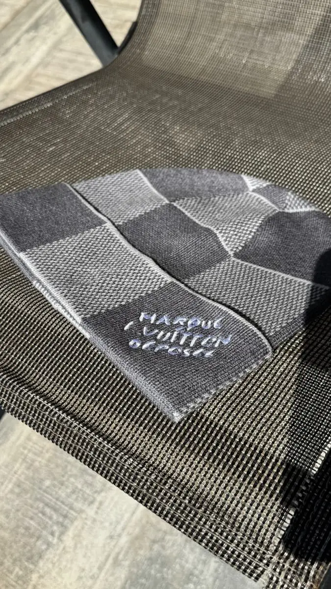 Louis Vuitton Damier Heritage Grey Beanie