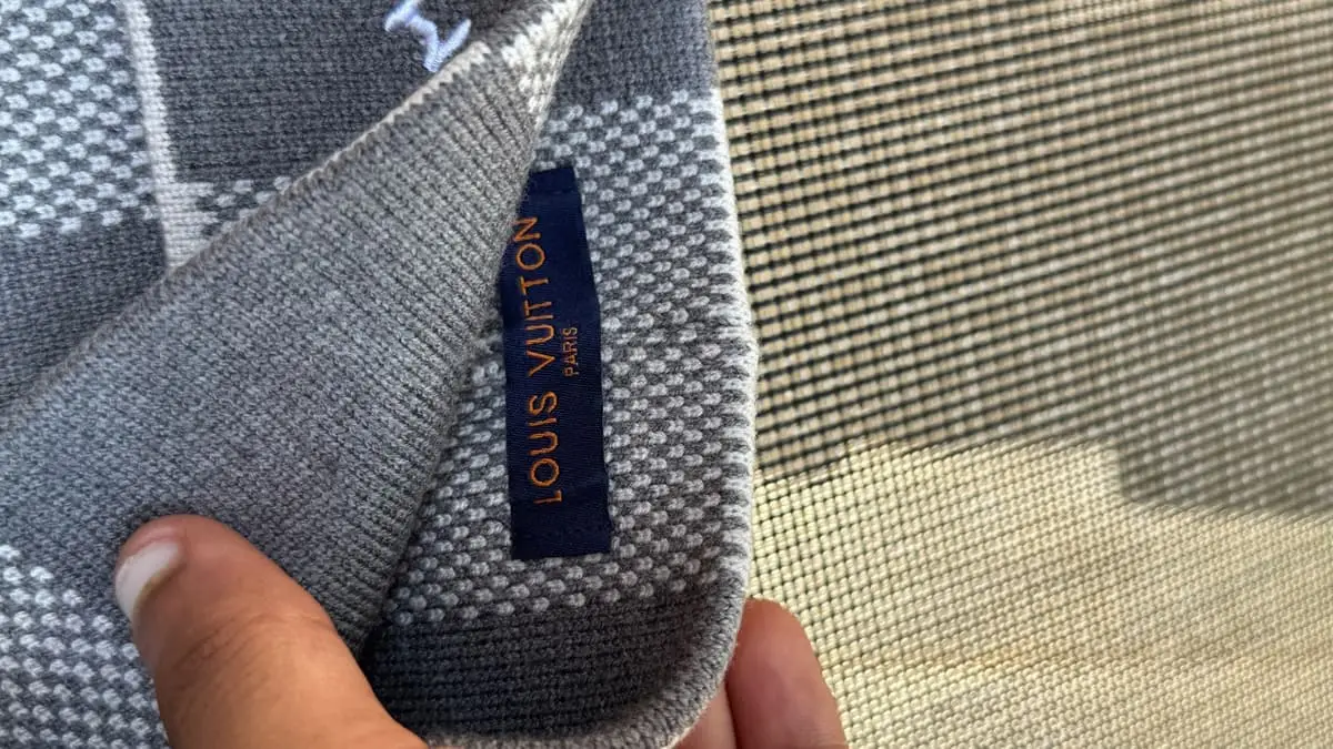 Louis Vuitton Damier Heritage Grey Beanie