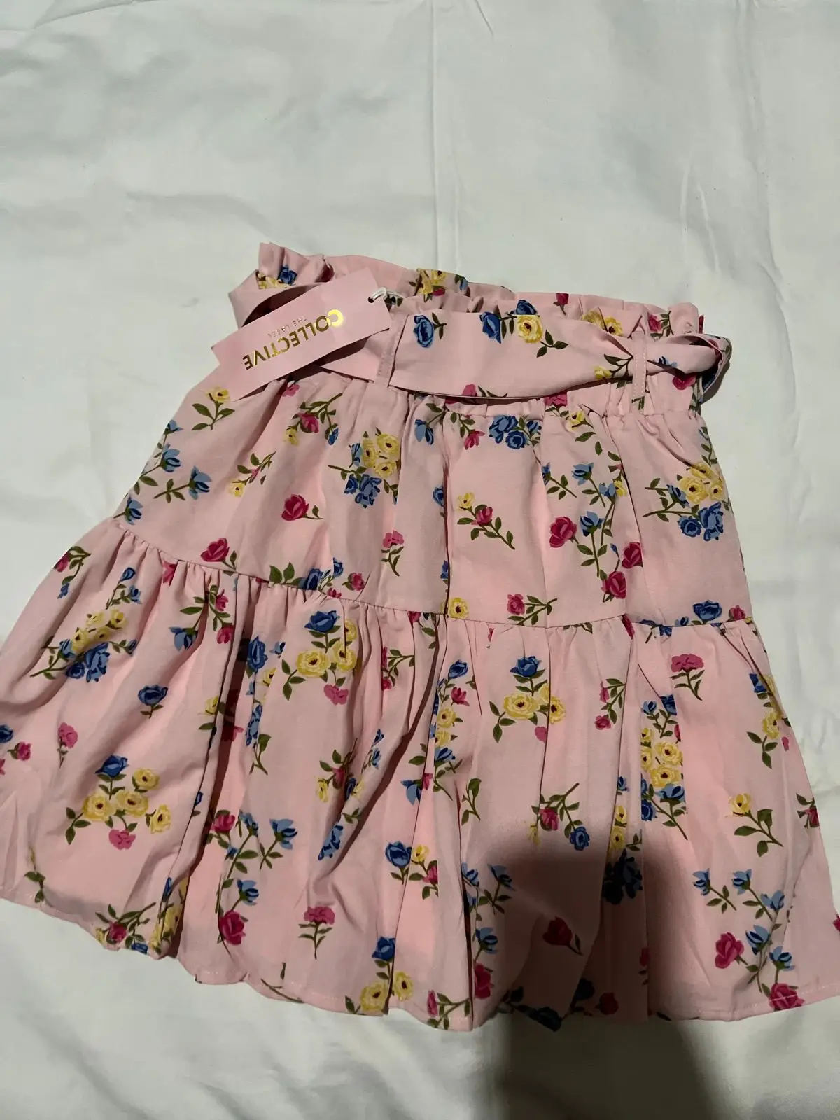 The Collective Floral Pink Skirt
