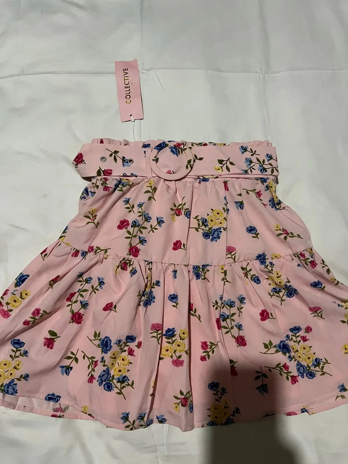 The Collective Floral Pink Skirt